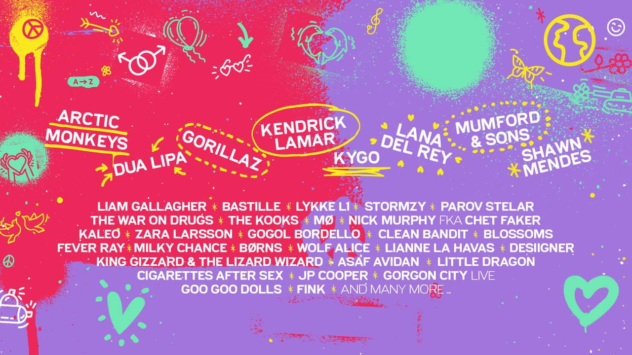 Gorillaz | Sziget Festival 2018 (ARTE Concert) backdrop