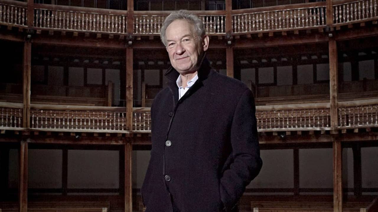Simon Schama's Shakespeare backdrop
