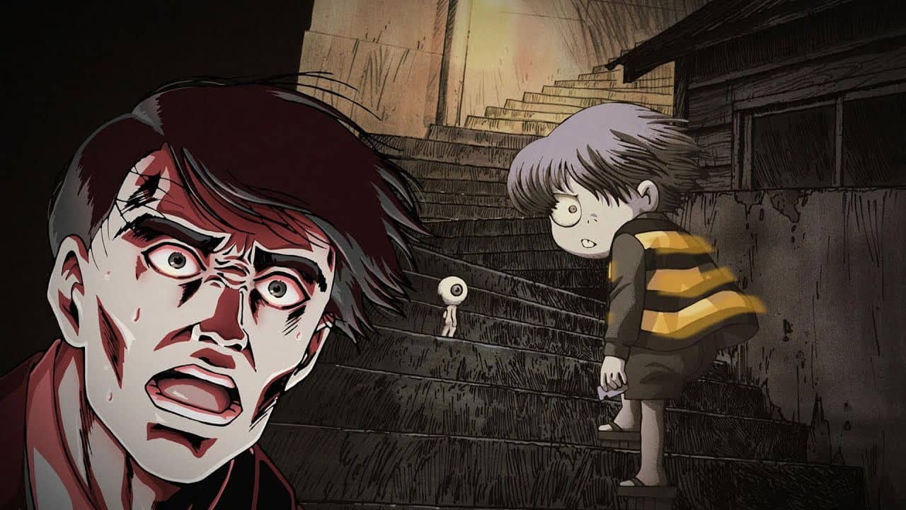 Graveyard Kitaro backdrop