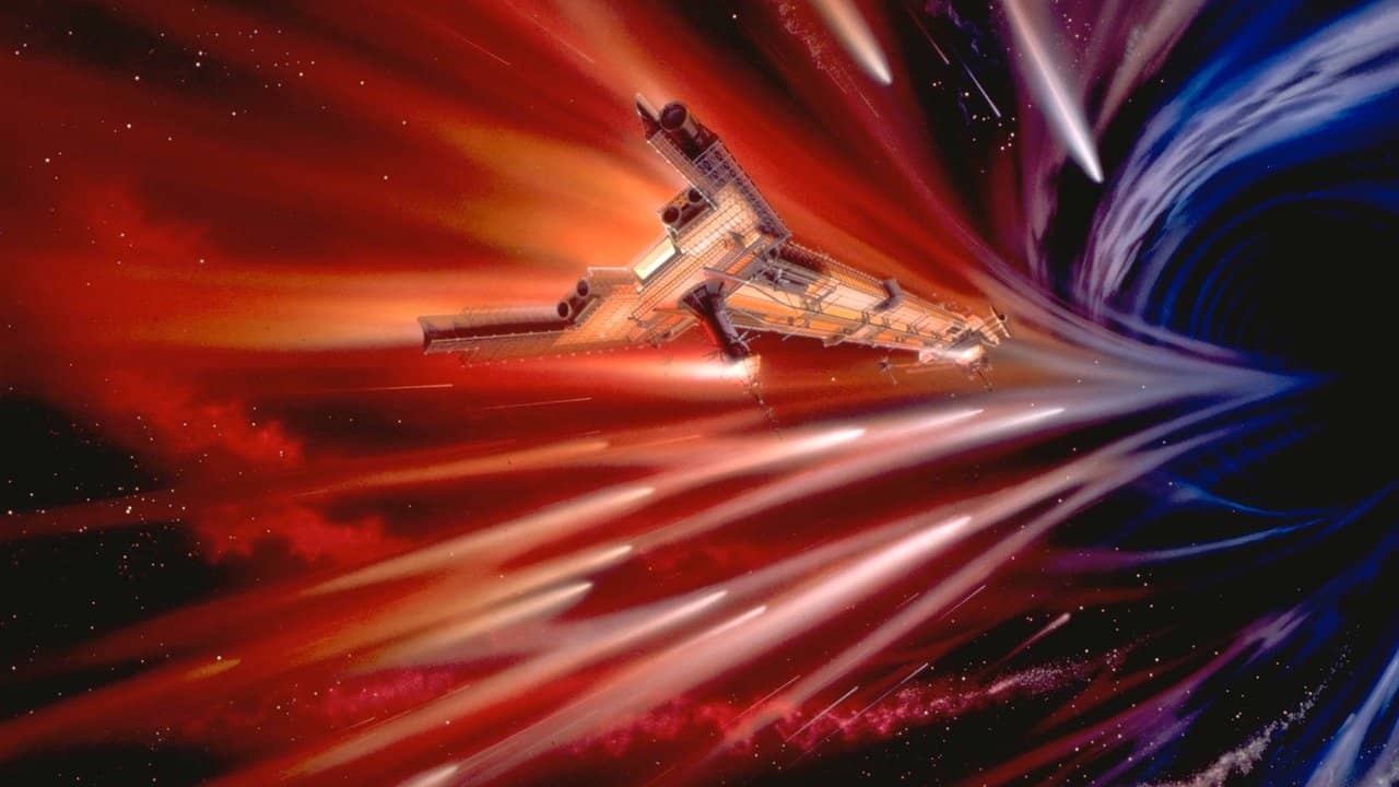 The Black Hole backdrop