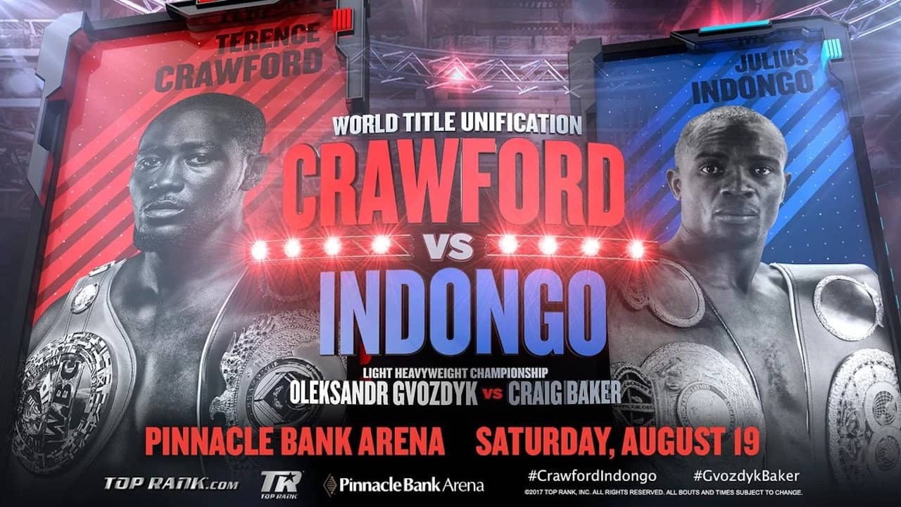 Terence Crawford vs. Julius Indongo backdrop