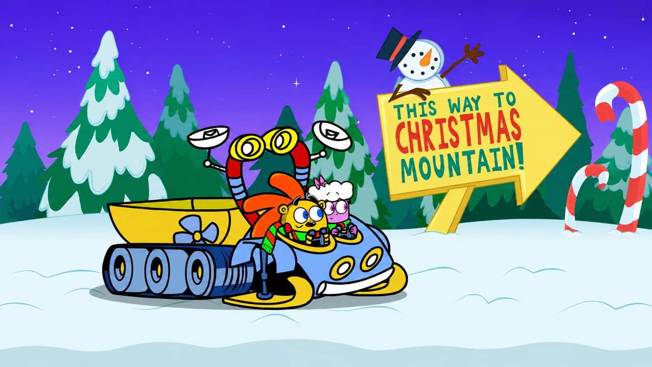 The Christmas King! backdrop