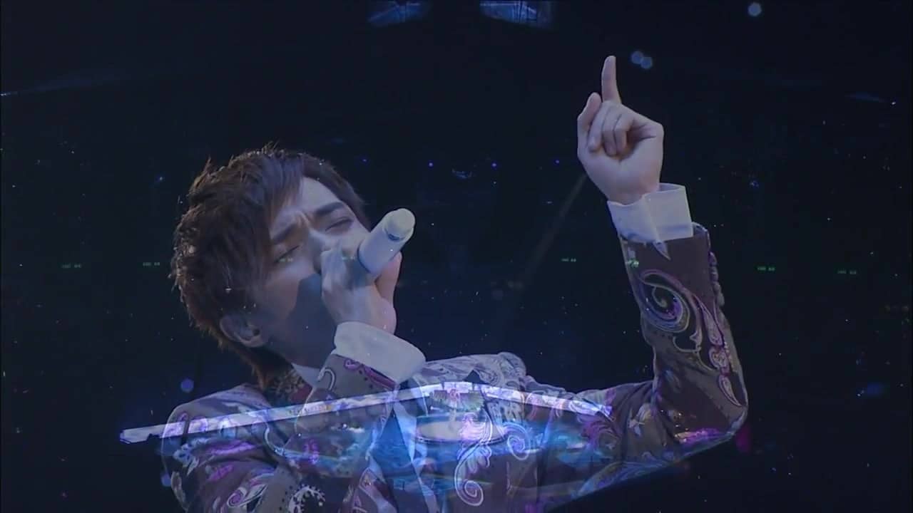 酷愛張敬軒2008演唱會 backdrop