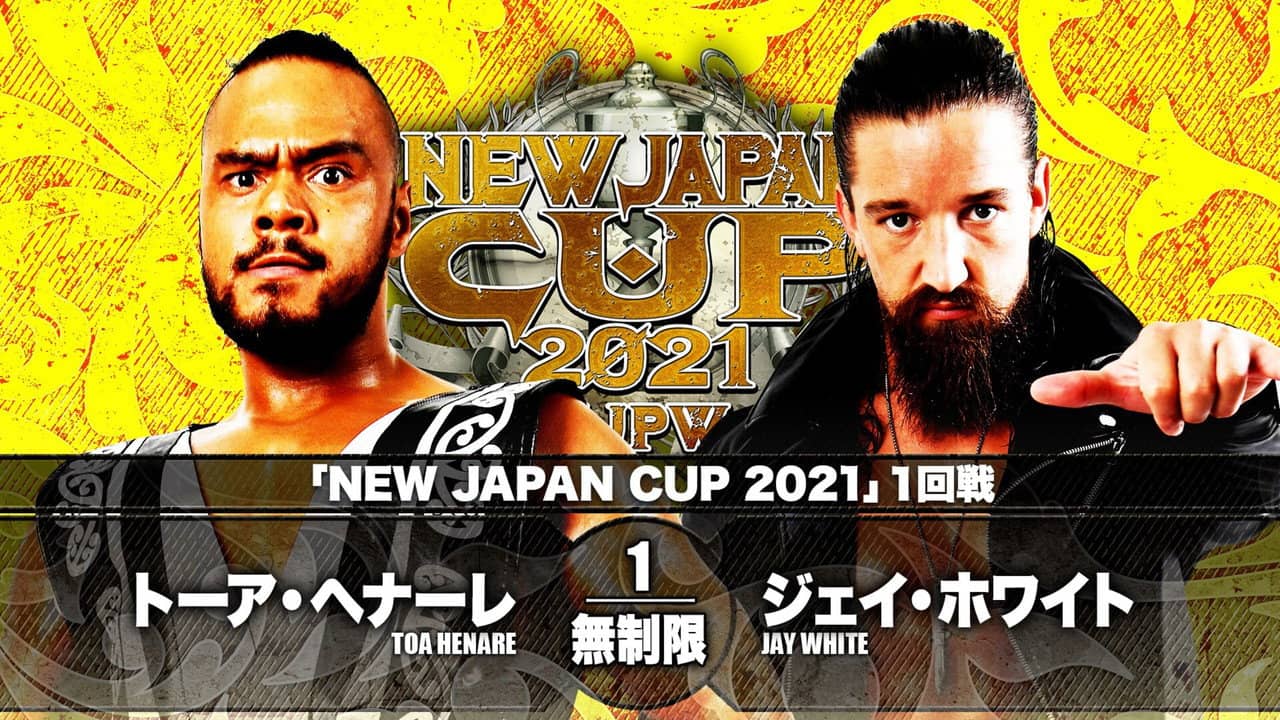 NJPW New Japan Cup 2021 - Day 5 backdrop