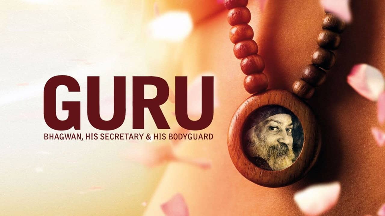 Guru: Bhagwan, His Secretary & His Bodyguard backdrop
