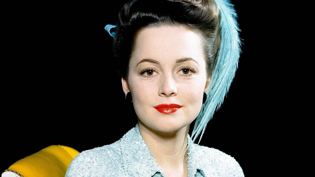 The Rebellious Olivia de Havilland backdrop