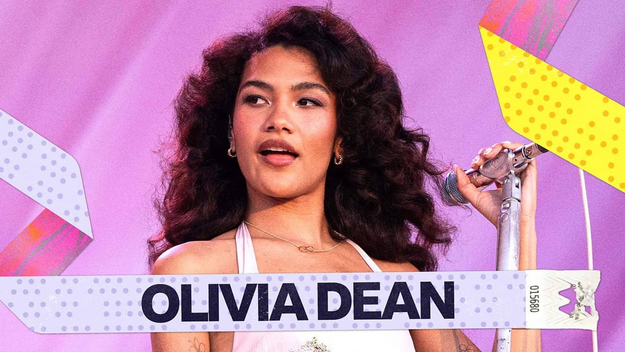 Olivia Dean: Radio 1's Big Weekend backdrop