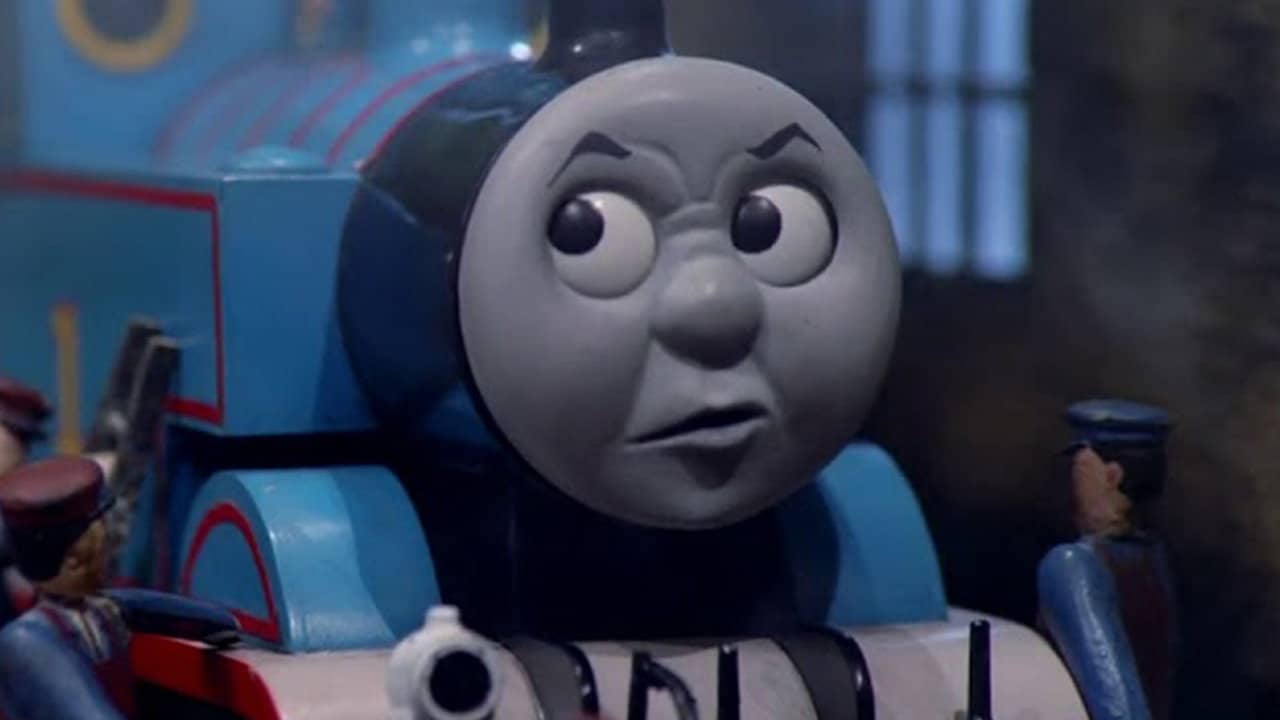 Thomas & Friends: Percy's Ghostly Trick backdrop