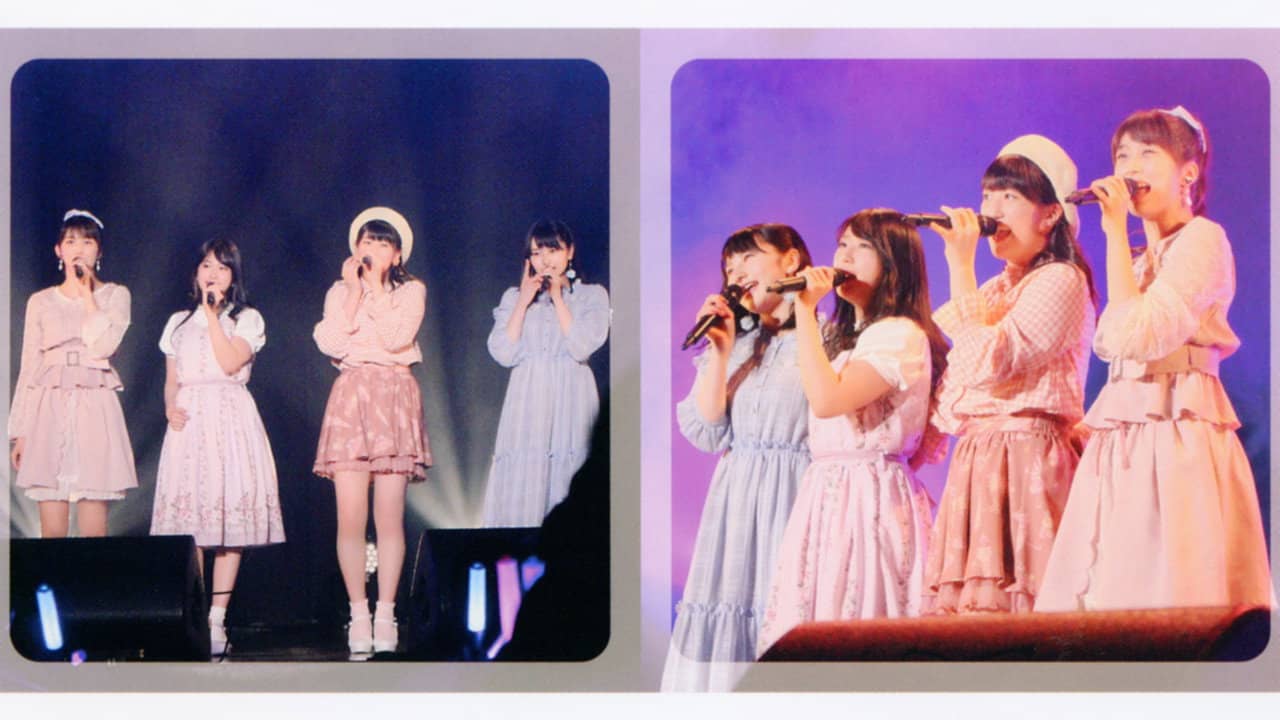 Morning Musume.'18 12ki Member Ogata Haruna・Nonaka Miki・Makino Maria・Haga Akane FC Event backdrop