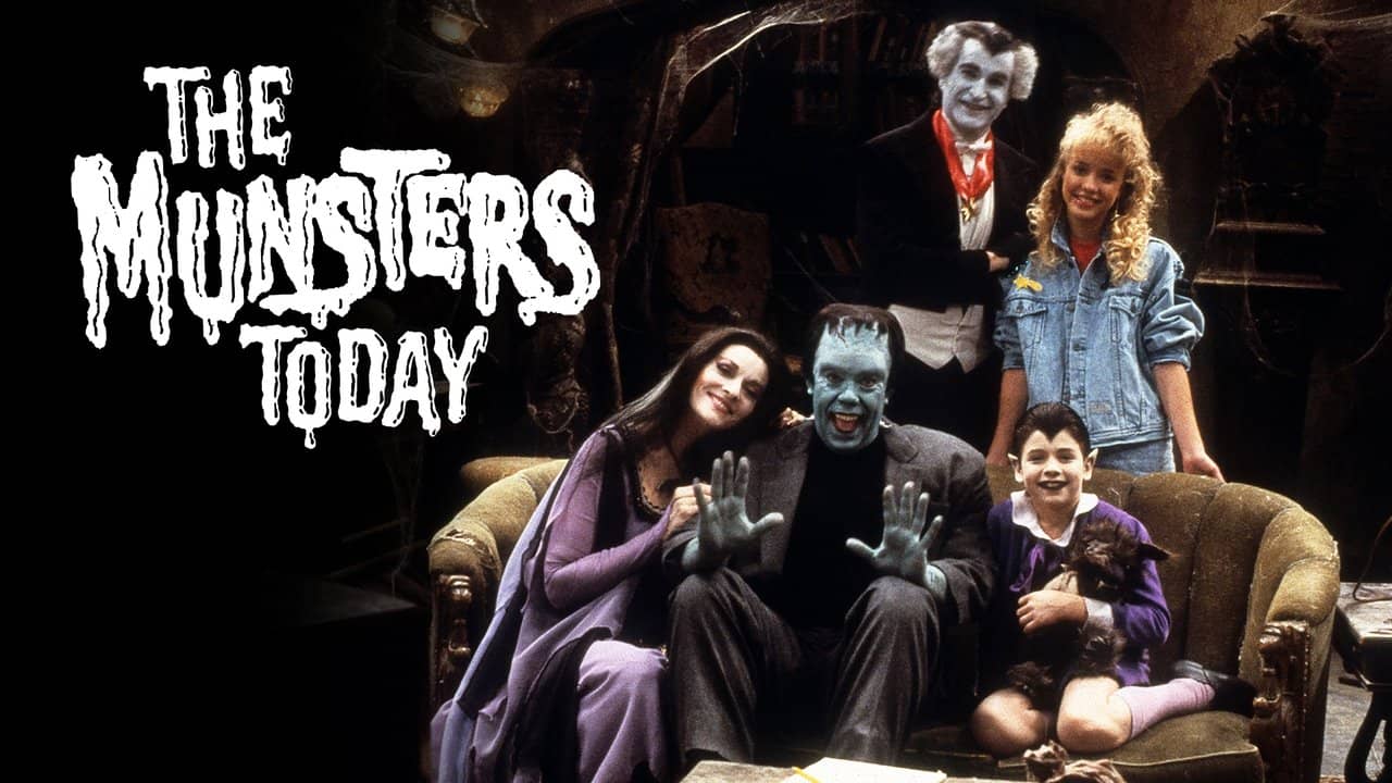 The Munsters Today backdrop