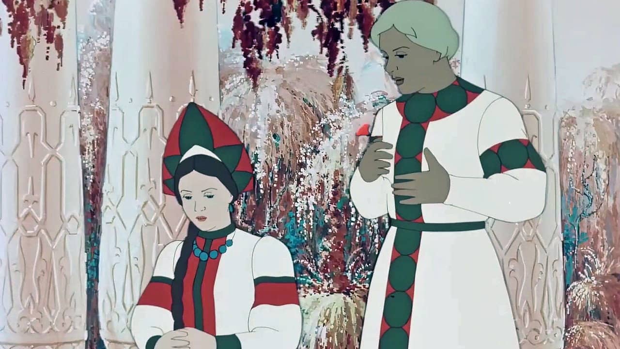 The Scarlet Flower backdrop