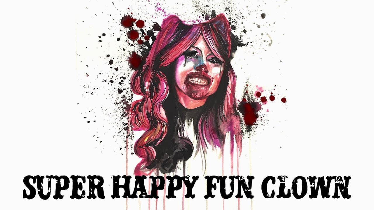 Super Happy Fun Clown backdrop