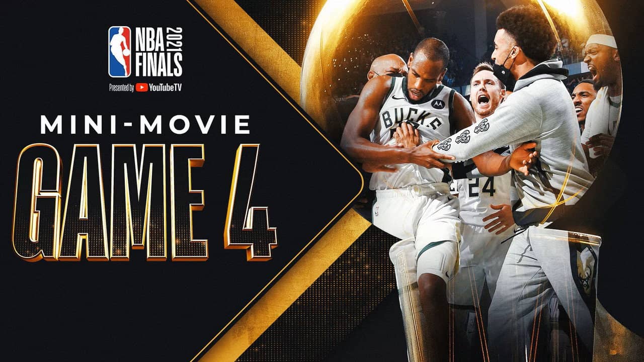 The 2021 NBA Finals backdrop