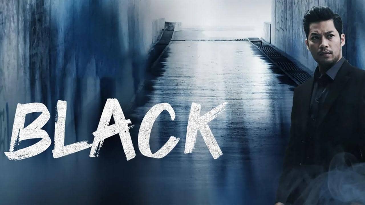 Black backdrop