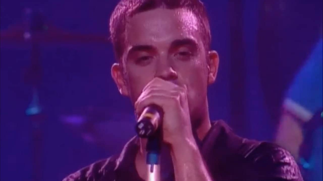 Robbie Williams: Live in Your Living Room backdrop