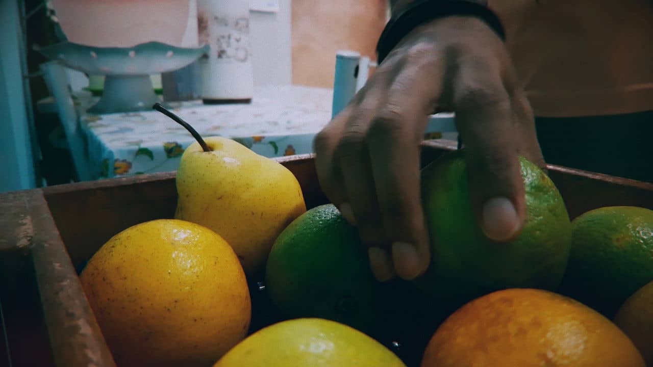Laranja Orgânica backdrop