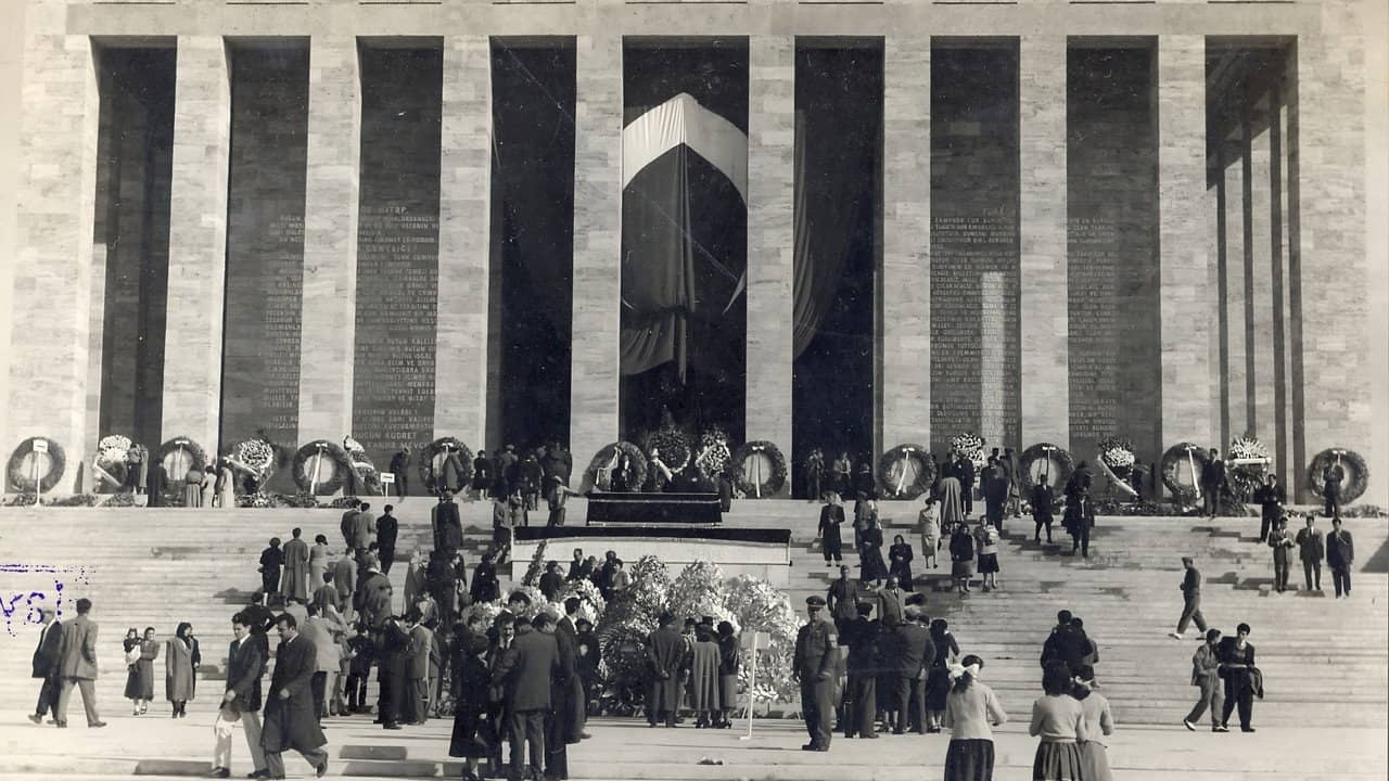 Turkey Mourns Kemal Ataturk backdrop