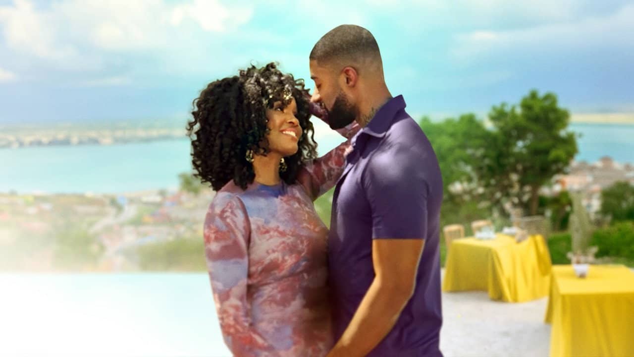 A Haitian Wedding backdrop