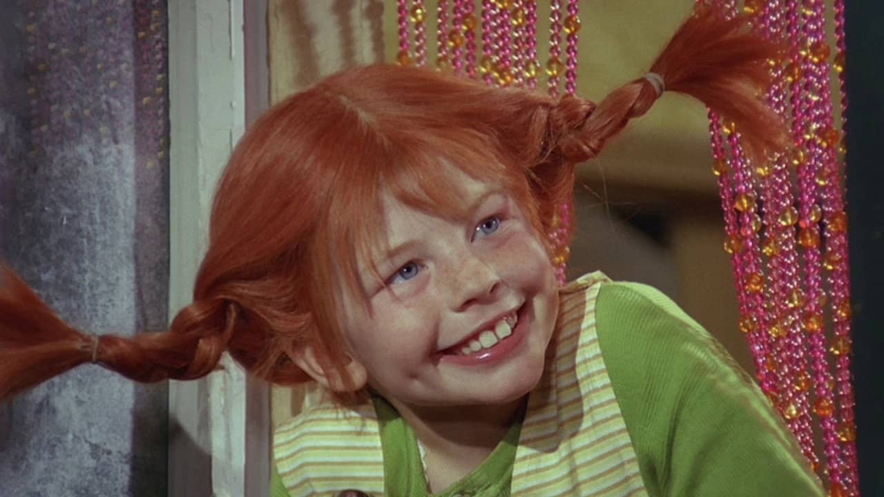 Pippi's Christmas backdrop