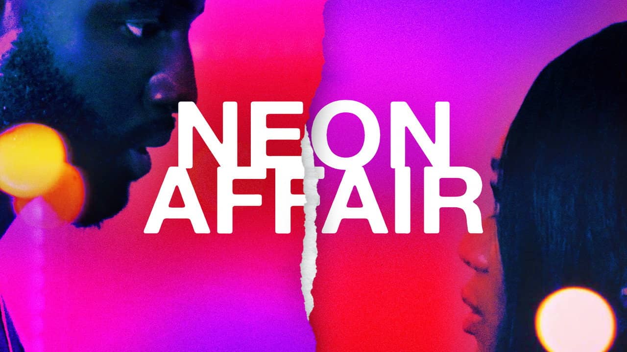 Neon Affair backdrop