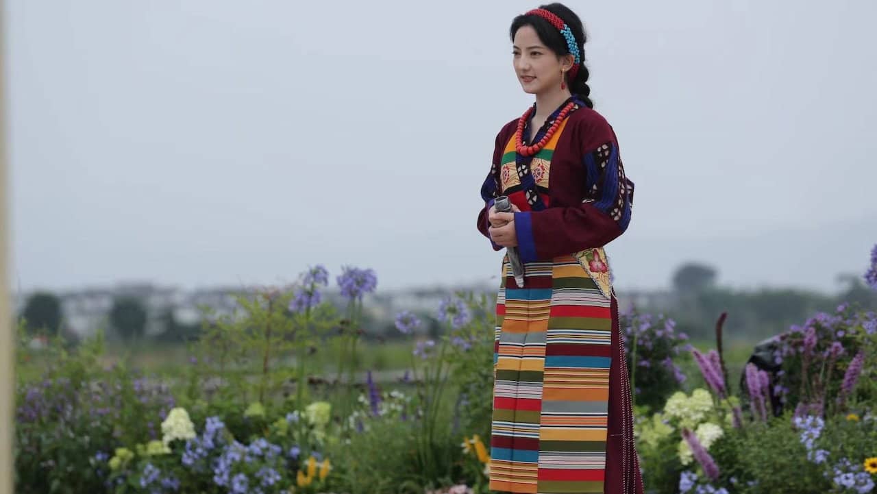 The Daughters of Chinese Villages backdrop