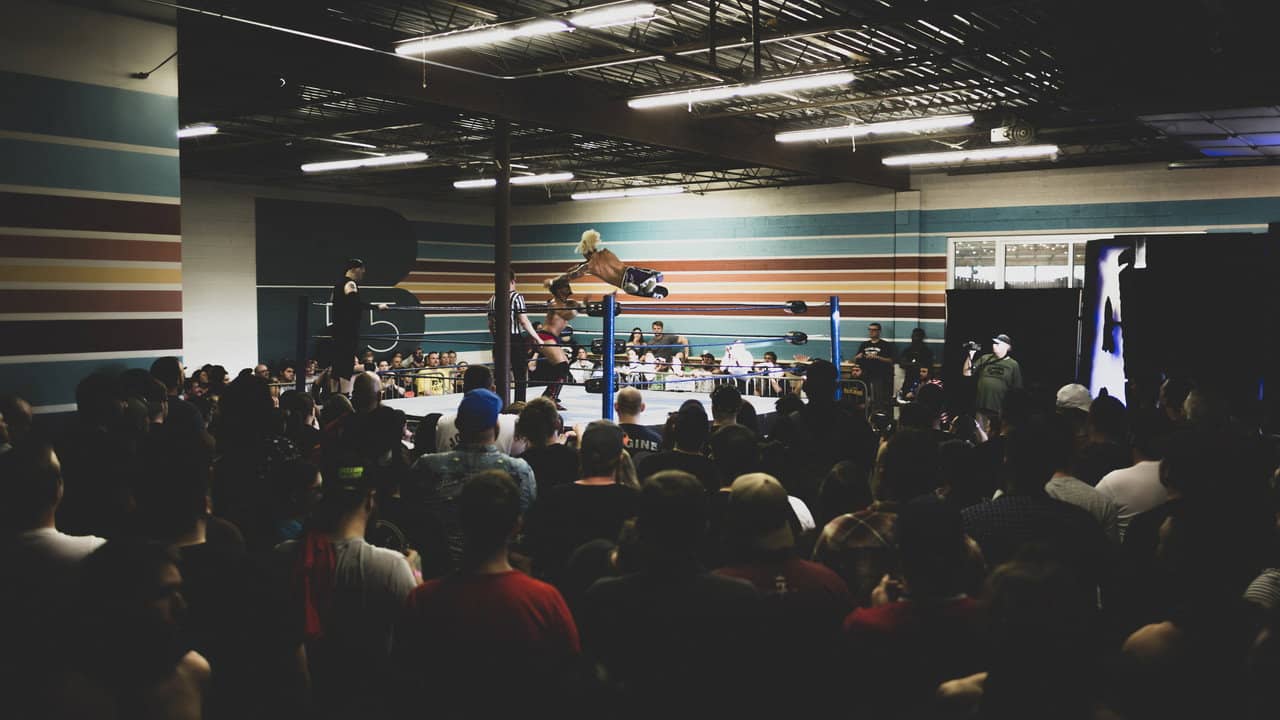 Slowburn Shoot: An Indie Wrestling Story backdrop