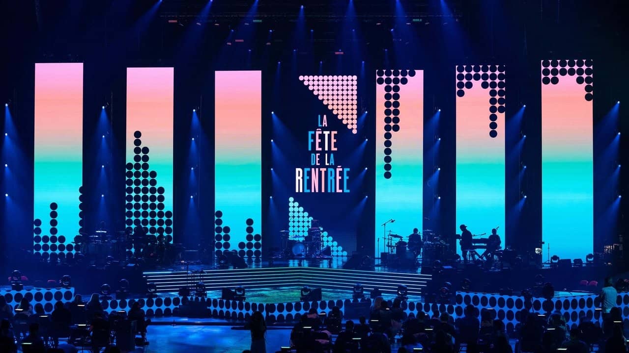 La fête de la rentrée backdrop