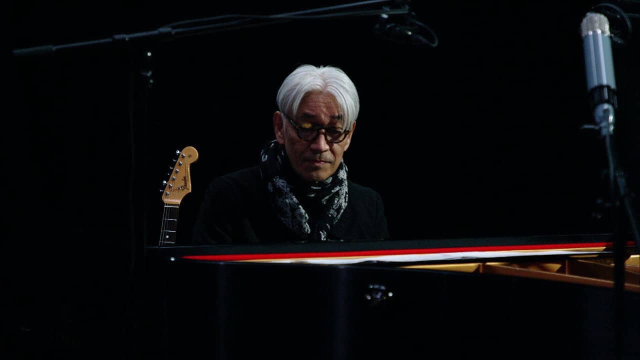 Ryuichi Sakamoto Playing the Piano for the Isolated backdrop