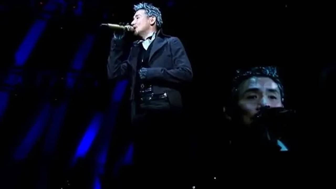 张学友：2007光年世界巡回演唱会 台北站 backdrop