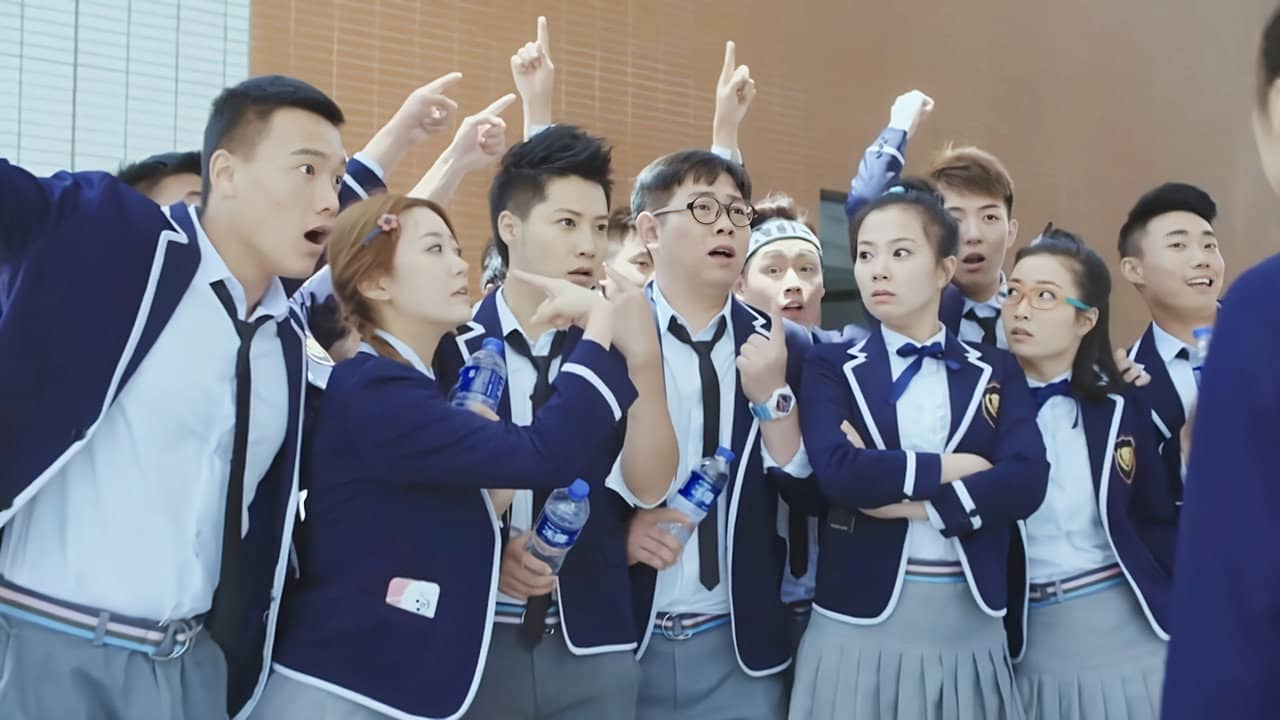 李天腾与赵小宝 backdrop