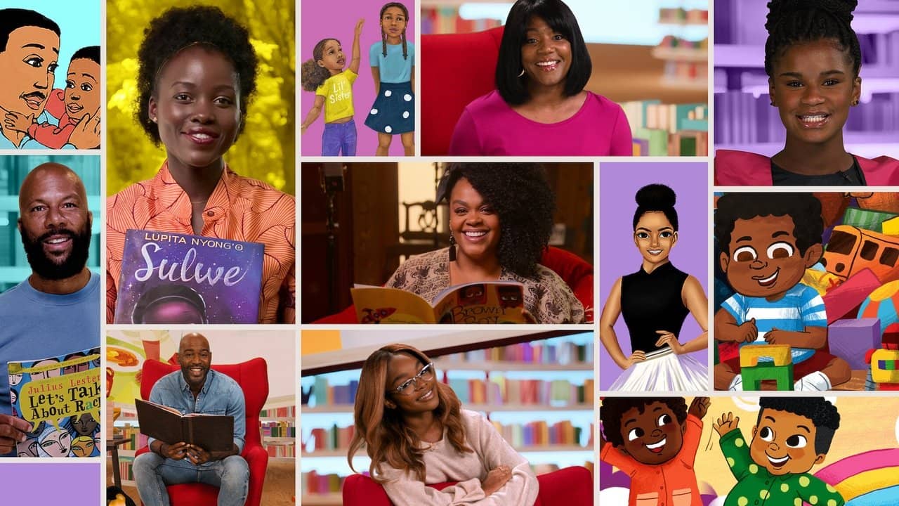Bookmarks: Celebrating Black Voices backdrop