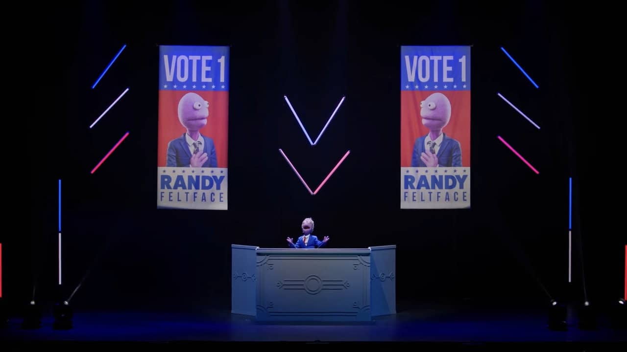 Randy Feltface: Feltopia backdrop