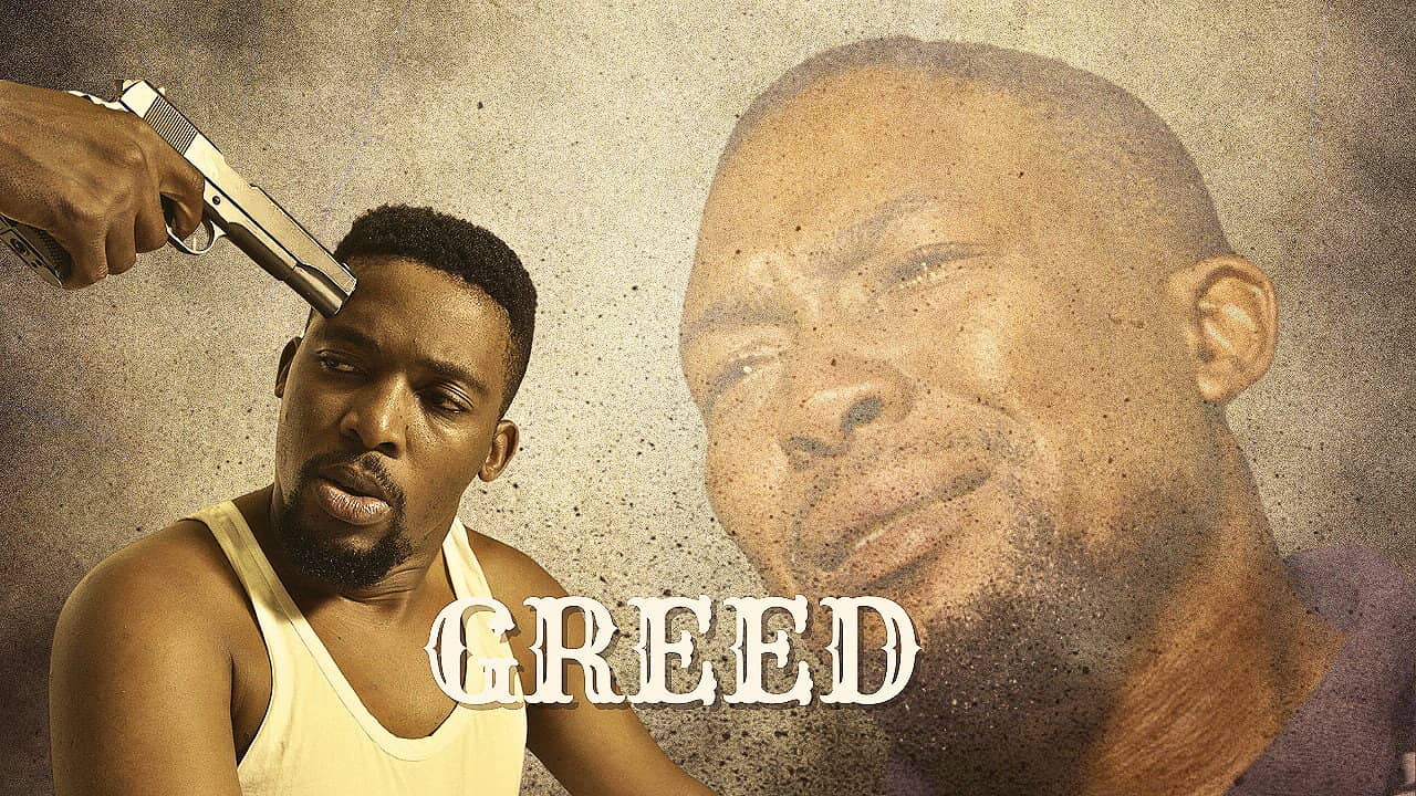 Greed backdrop