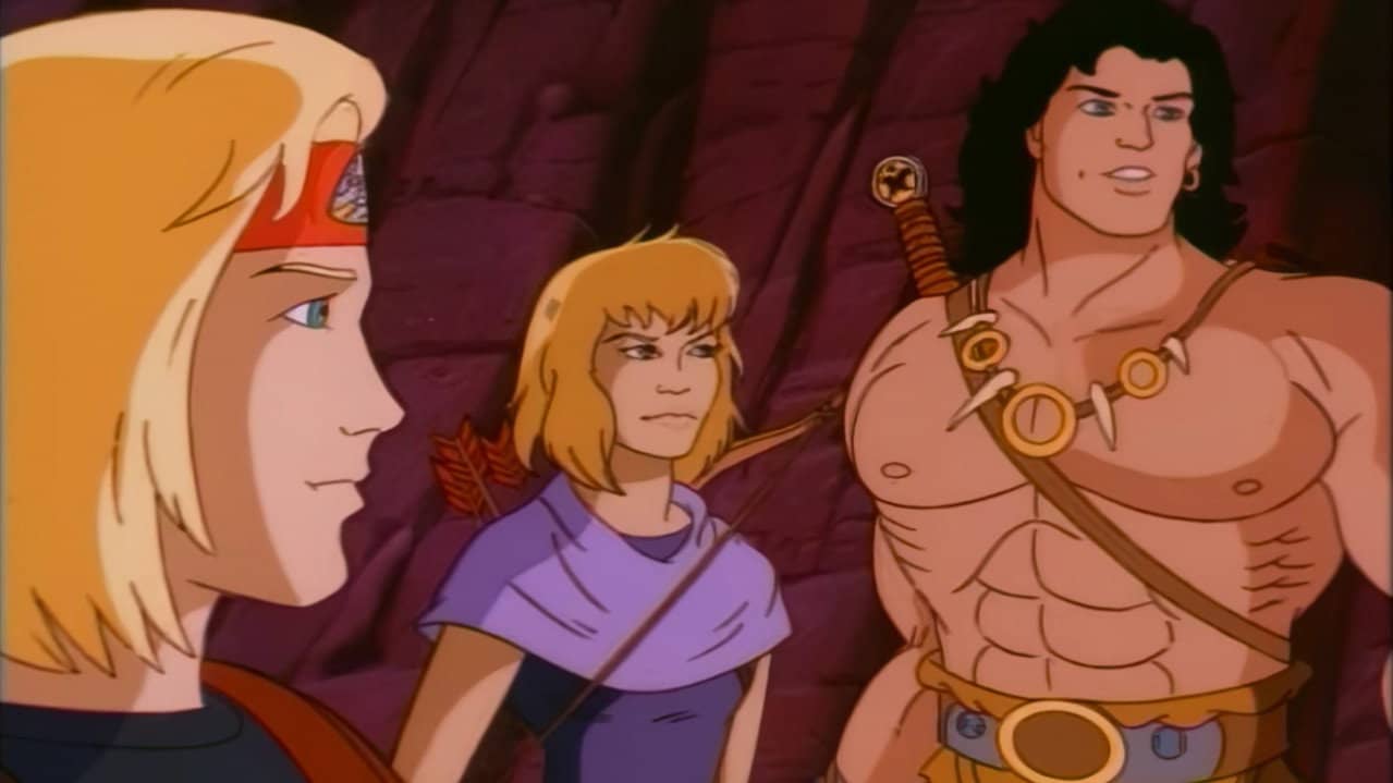 Conan and the Young Warriors backdrop