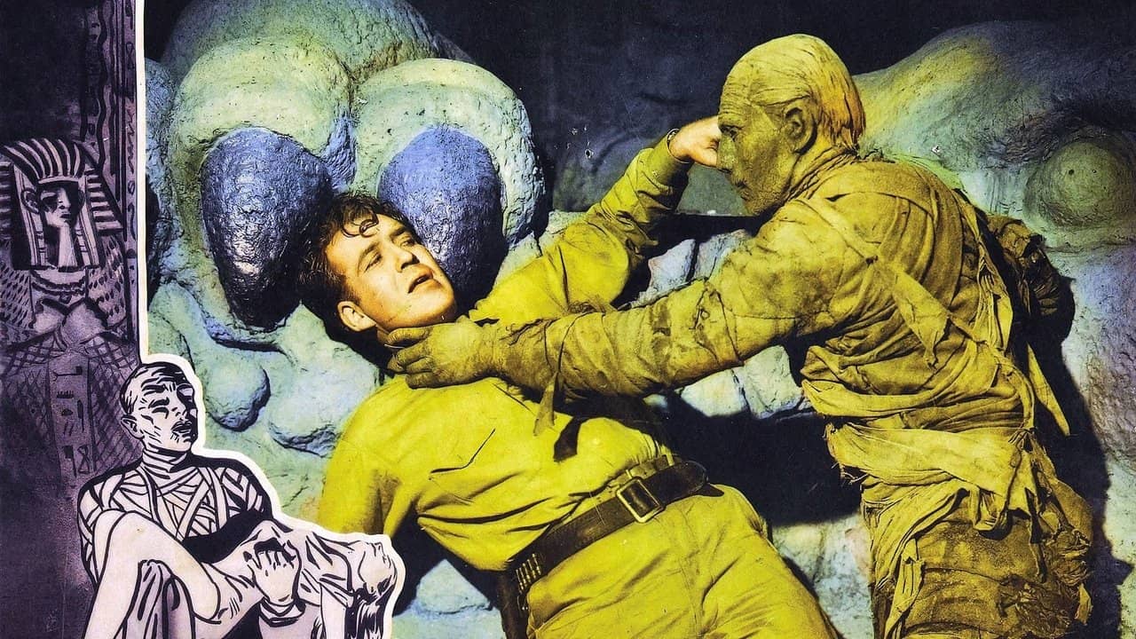The Mummy's Hand backdrop