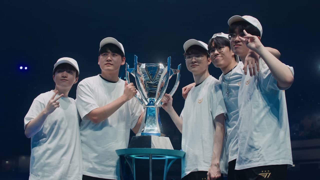 T1 Rose Together backdrop