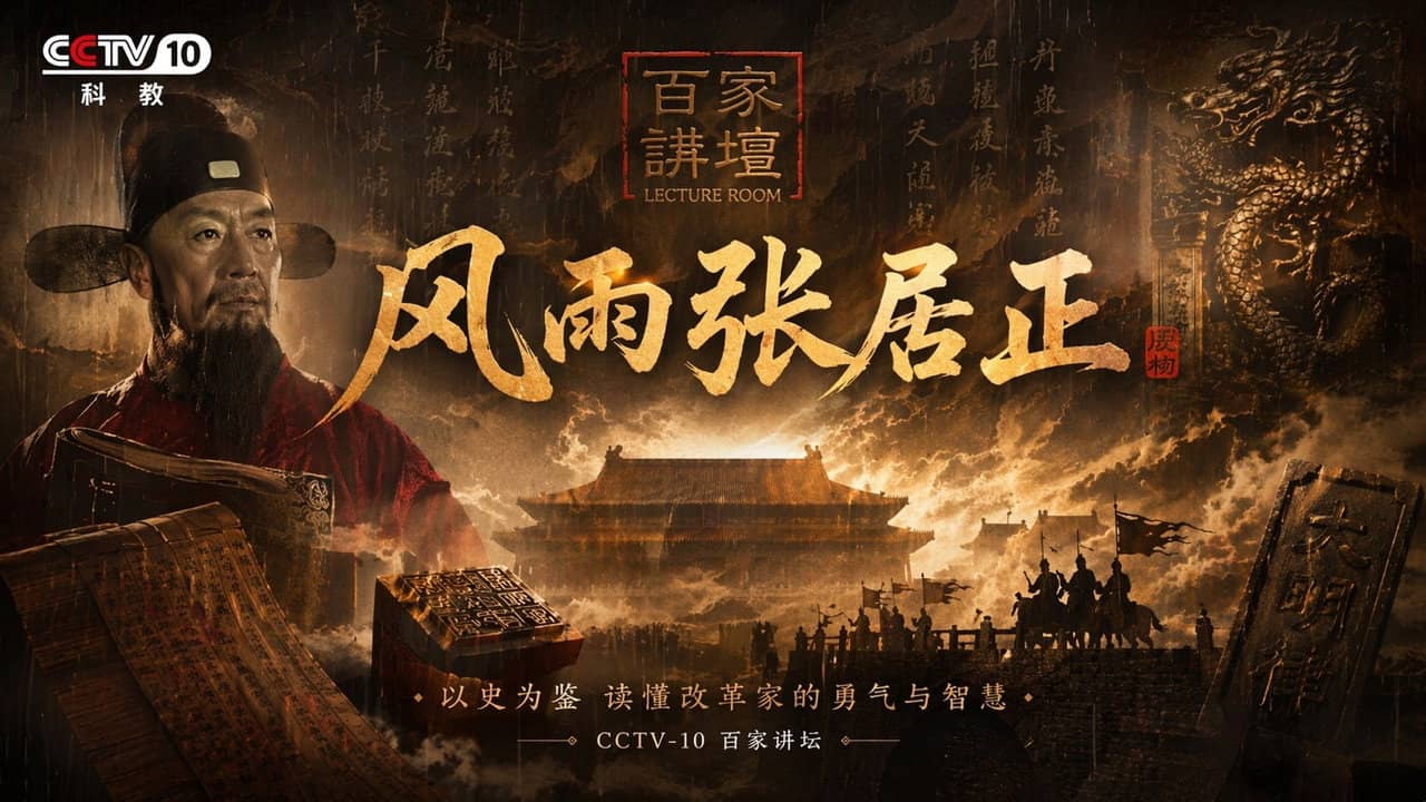 百家讲坛：风雨张居正 backdrop