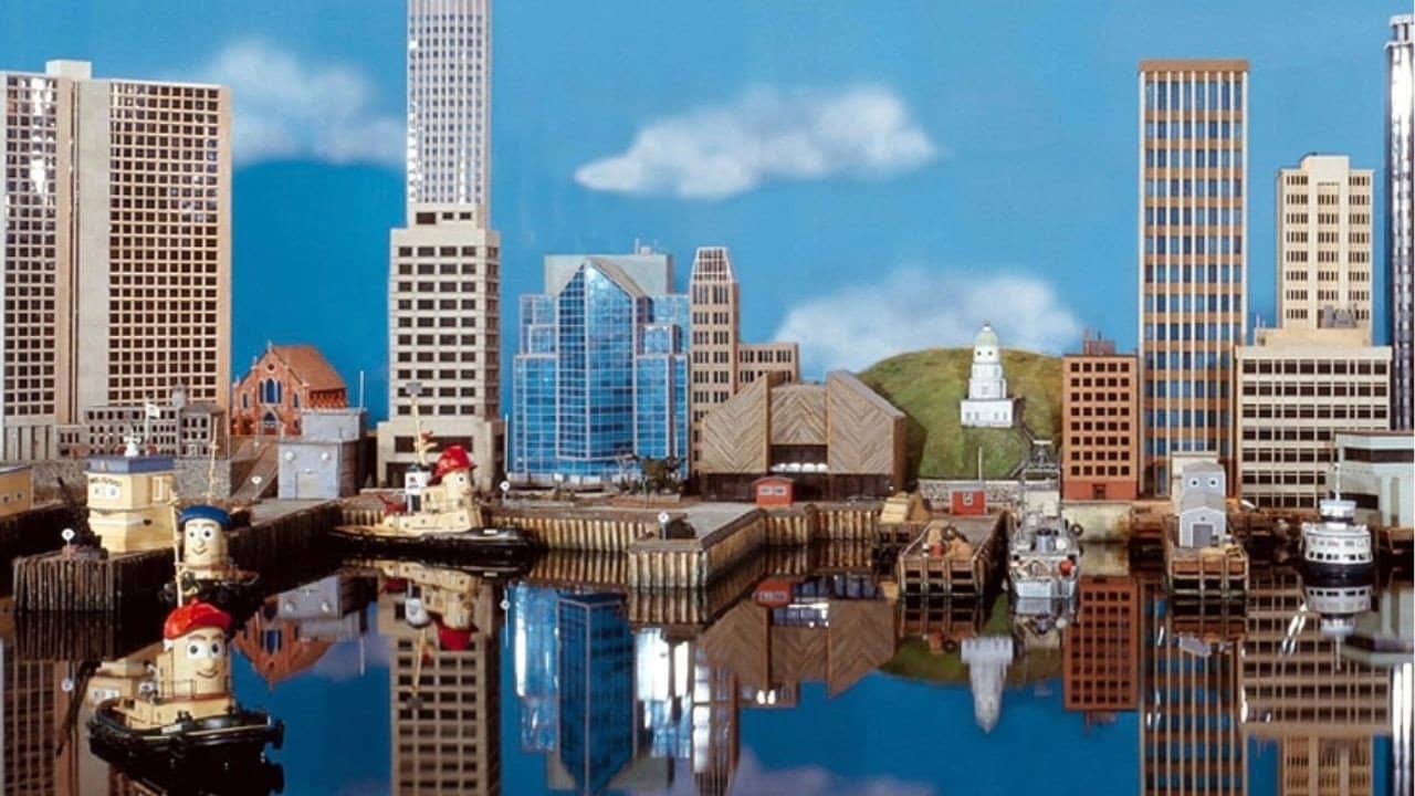 Theodore Tugboat backdrop