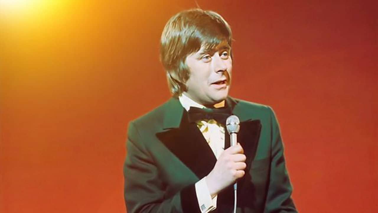 Mike Yarwood at the BBC backdrop