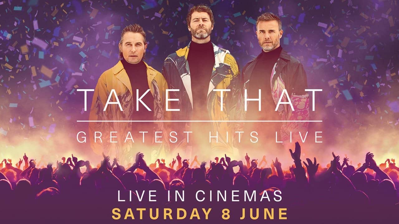 Take That: Odyssey - Greatest Hits Live backdrop