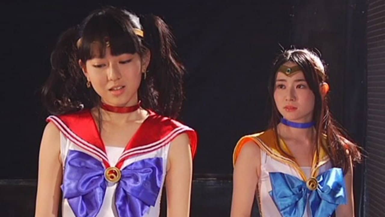Gravure Heroine In Danger!! - Beautiful Girl Fighter Sailor Angels backdrop