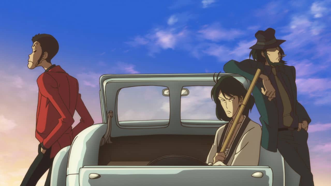 Lupin the Third: Prison of the Past backdrop