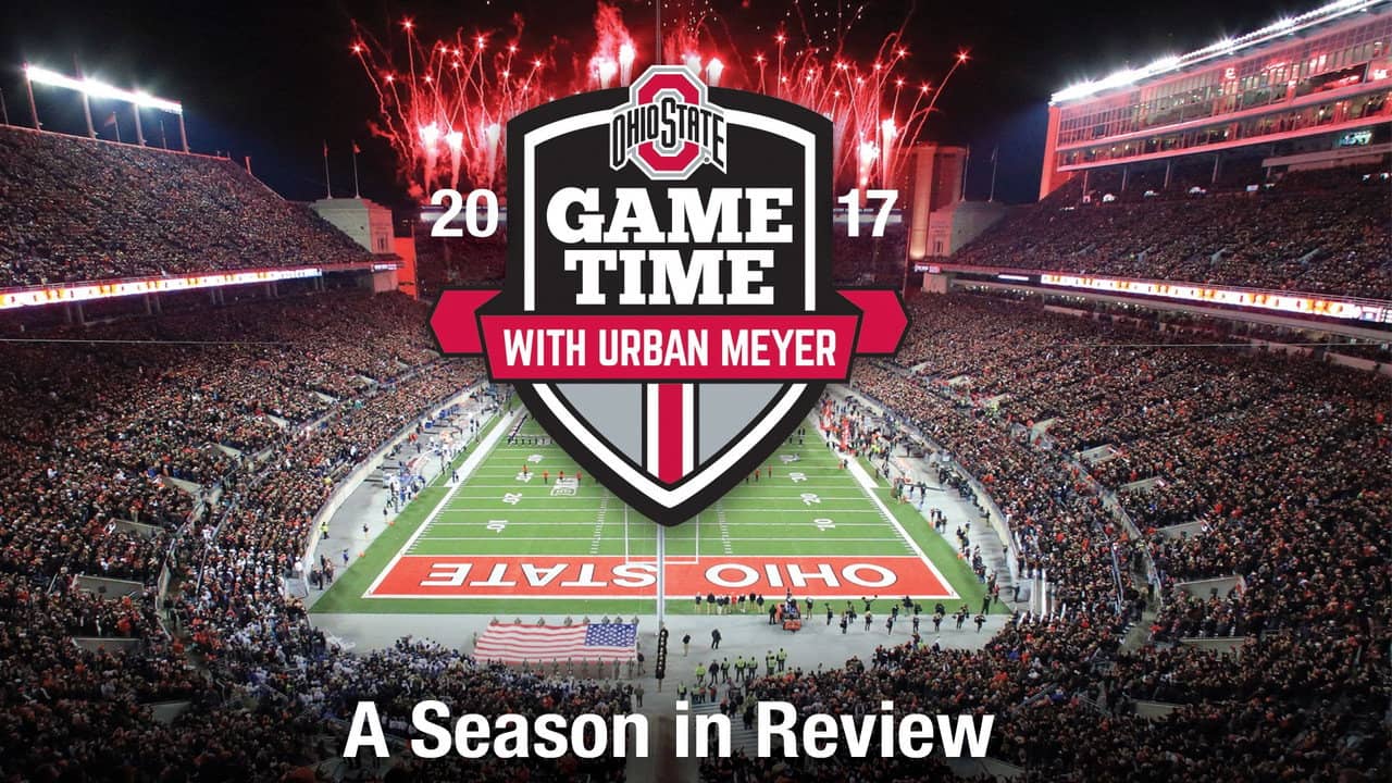 2017 Ohio State Season in Review backdrop