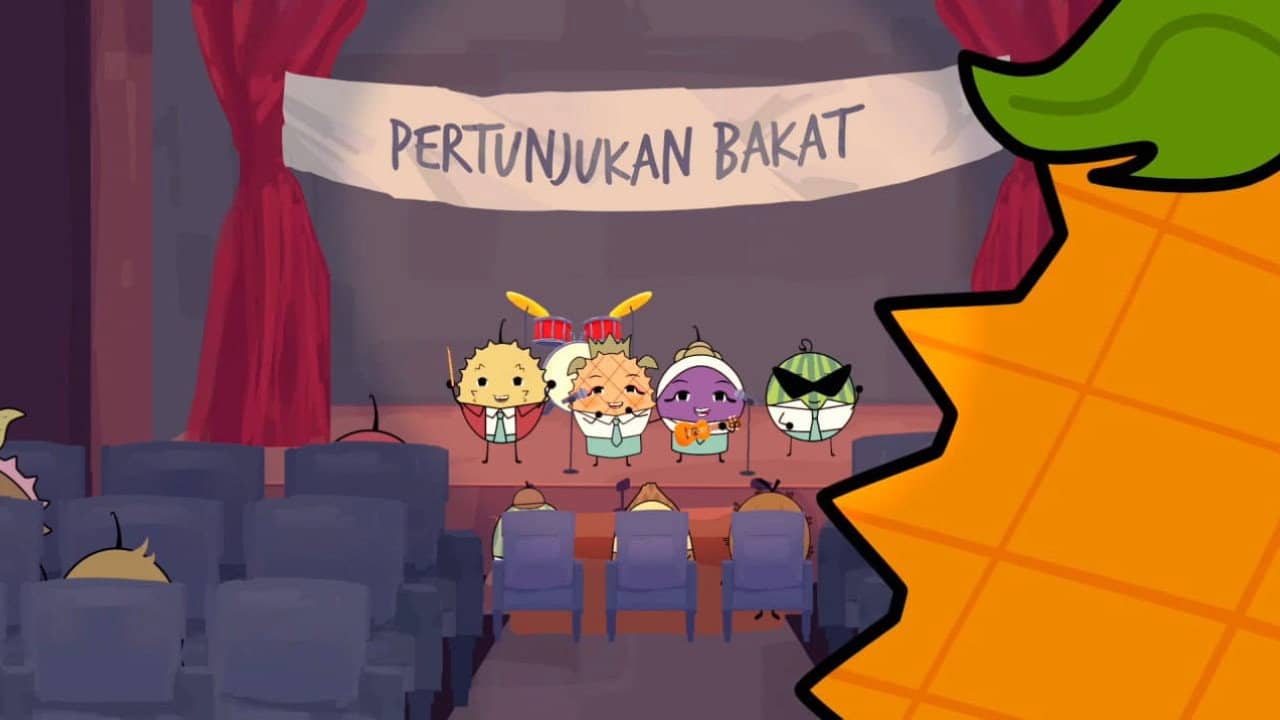 Kampung Buah backdrop