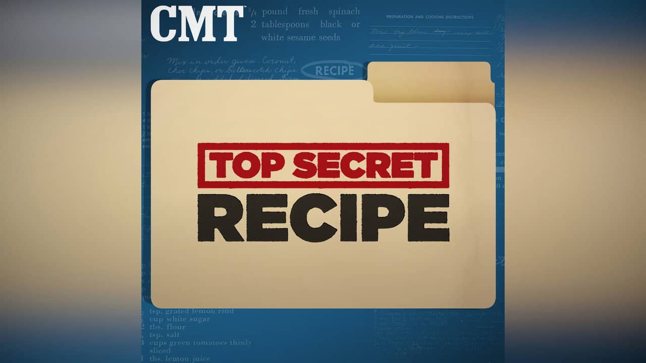 Top Secret Recipe backdrop