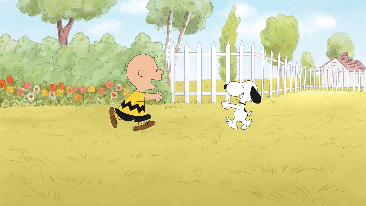 He's Your Dog, Charlie Brown backdrop