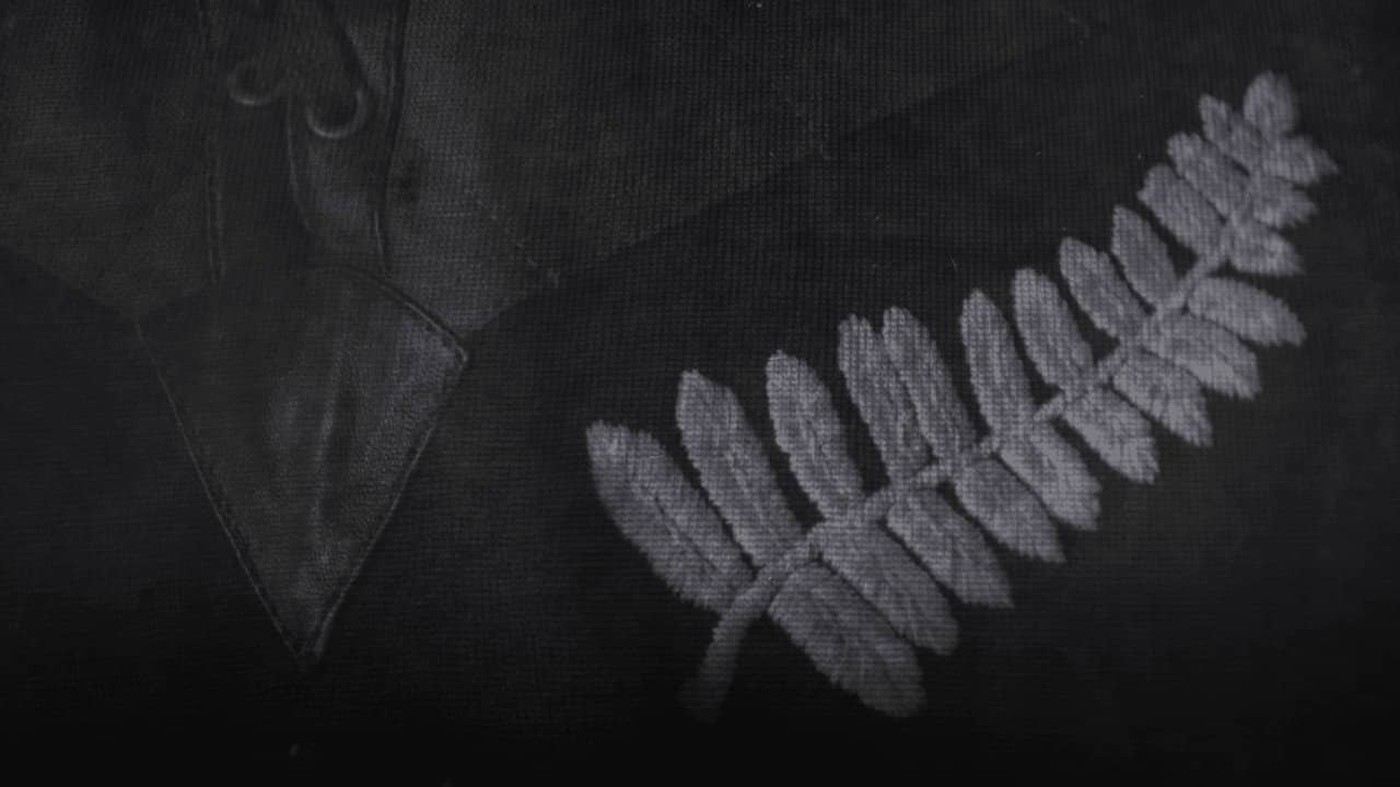 All Blacks at War backdrop