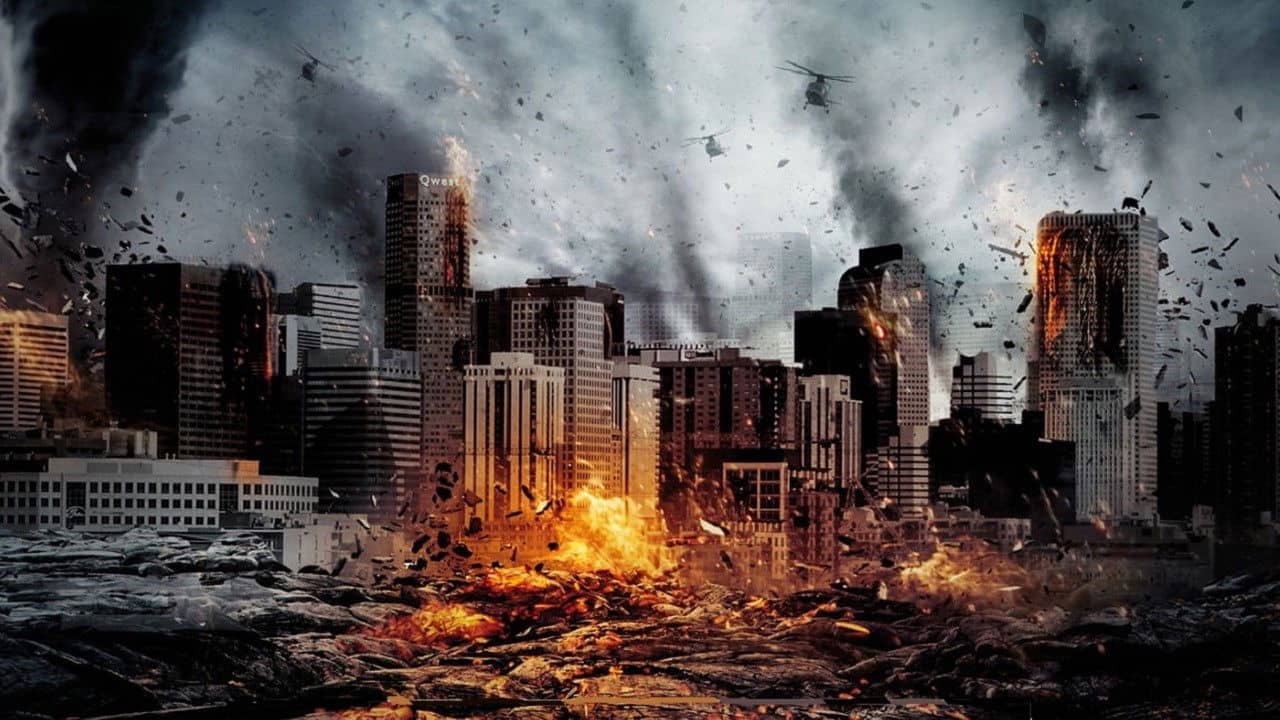 Firequake backdrop