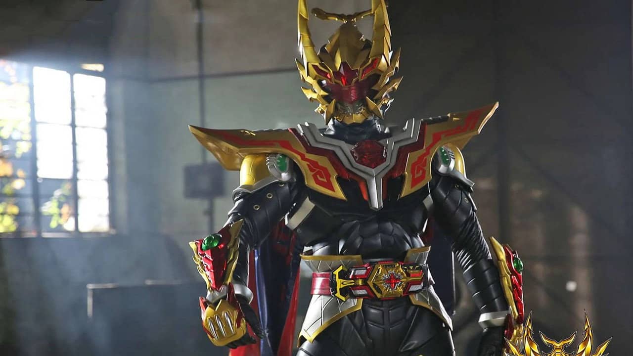 Armor Hero Captor King backdrop