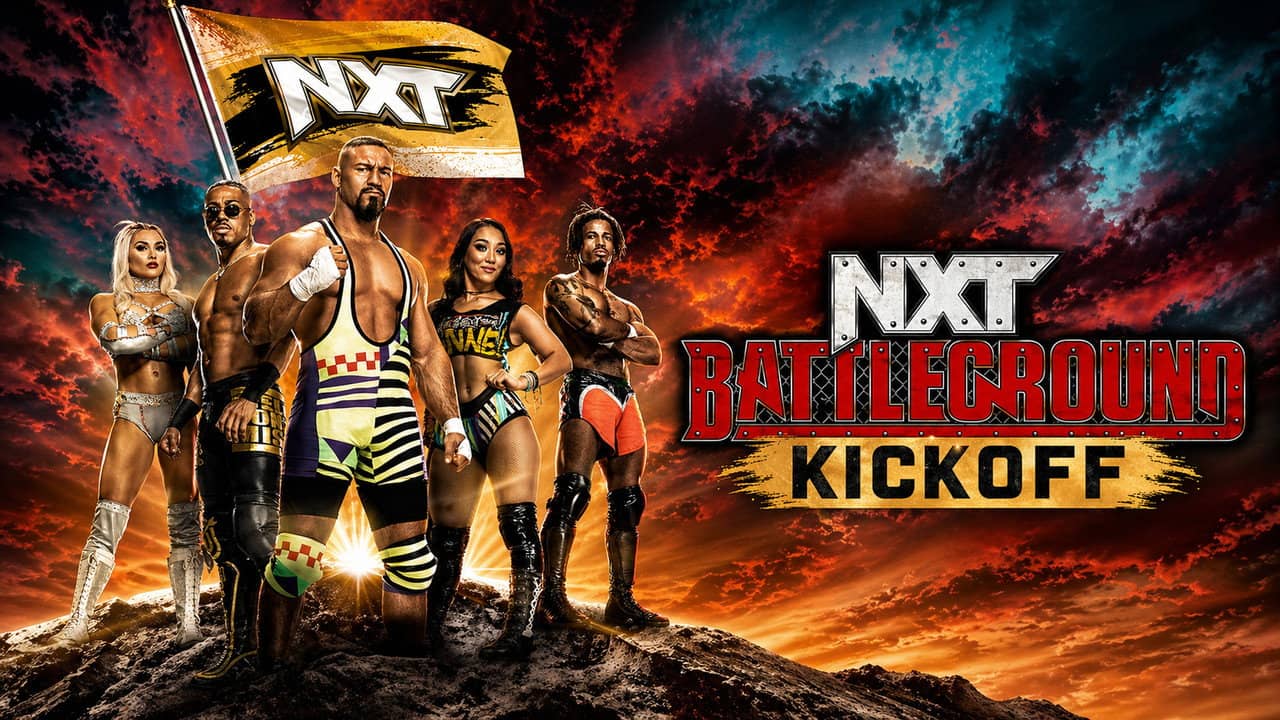 NXT Battleground 2023 Kickoff backdrop